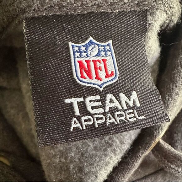 NFL Gray Jets Football Hoodie M - Picture 2 of 6